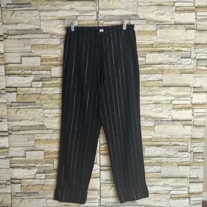 Victoria's Secret Pajama Pants S Pinstripe Pull-On
